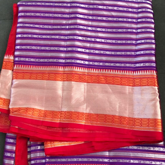 Other - South Indian Silk Saree,NOT NEW, USED, LIKE NEW